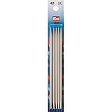Nadelspiel Strumpfstricknadeln Prym grau Länge 15 cm Stärke 4,0 mm
