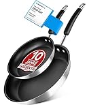 Bratpfannen Set (20cm und 28 cm) Induktion mit TEST SEHR GUT und 10 JAHREN GARANTIE -...