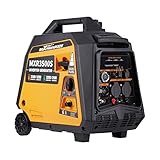 maXpeedingrods 3500W Inverter Stromgenerator LPG/Benzin leise Dual Fuel 4 Takt mit USB und...