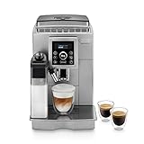 De'Longhi ECAM 23.466.S Perfetto Kaffeevollautomat mit LatteCrema Milchsystem, Cappuccino...