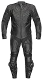 Belezza Lederkombi Racing Einteiler schwarz Motorradkombi einteilig (50)