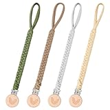 CLDY Baby Schnullerkette Clip, Schnullerkette Junge, Schnullerkette mädchen,...