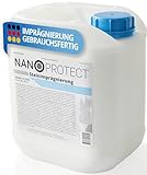 Nanoprotect Steinimprägnierung | 5 L für ca. 40 – 60 m² | Vorbeugend gegen Grünbelag...