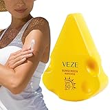 Sonnencreme LSF 50 | Natürliche Sonnenschutzlotion SPF 50 | Ölfreie, wasserfeste Sheer...