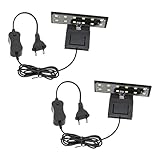 GERUI 2 stück Aquarien Led Lampe Aquarium Licht Led Nano Aquarium led beleuchtung...