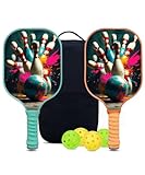 KUAVETO Pickleball-Paddel-Set, all der DIY-Spaß, den Sie mit Bowling haben können –...