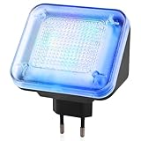 Vaileal TV Simulator, LED TV-Simulator, Fernsehsimulator mit 24 LED's und 3 wählbaren...