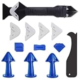 MAJOYLIFE Silikonentferner Werkzeug Set,3 in 1 Verstemm Kit Bad,Fugenwerkzeug Fugenkratzer...