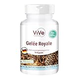 Gelée Royale 500mg - 90 Kapseln - Standardisiert auf 4% 10-HDA - Hochwertige...