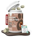 Gelenktabletten Hund [MADE IN GERMANY, ZUCKERFREI & LABORGEPRÜFT] Hochwirksame Formel mit...