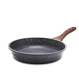 SENSARTE 28cm Antihaft Bratpfanne Skillet, Schweizer Granit Beschichtung Omelette Pfanne,...