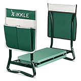 Garten Kniebank Faltbare Gartenhocker mit Eva Schaummatte, Garten Arbeitshocker Gartenbank...