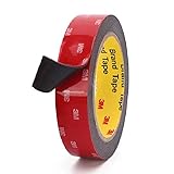 3M Doppelseitiges Klebeband Extra Stark, Wasserfest und Hochtemperaturbeständig für...