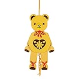 DREGENO Hampelmann Hampelfigur Teddy-Bär, Geschenk für Kinder und Babys, von...