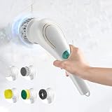 Power Scrubber Handschrubber Mit 5 Austauschbaren Bürstenköpfen Für Wände, Böden,...
