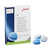 JURA original - 3-Phasen-Reinigungstabletten für 6 Reinigungen -...