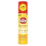 Autan Multi Insect Spray, Multi-Insektenschutz vor Mücken, Stechfliegen und Zecken,...