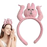 Haarreif Clip greift Haar – Häschen Haarband Greifen Pony Kopfschmuck | Haarband Clip...