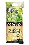Substral Naturen Bio Aussaat-& Kräutererde, feine Spezialerde für Aussaaten,...