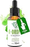 K-DROPS© Keto Tropfen K2 DAS ORIGINAL - Ketogen Öl HOCHDOSIERT Ketose Drops Komplex...