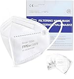 Hygiene100® 25 x CRD Light FFP2 Masken, CE-zertifizierte Atemschutzmaske, 5-lagige...