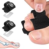 Wepai 2 Stück Hammerzehen Korrektoren,Hallux Valgus Korrektur, Hammerzehen Zehenbandage,...