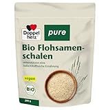 Doppelherz pure Bio Flohsamenschalen – geschmacksneutral – zur Unterstützung einer...