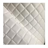 Gestepptes Leder 63 Zoll breit Leder Stoff Kunstleder gesteppt kaschiert 3mm Leder...