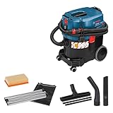 Bosch Professional Nass-/Trockensauger GAS 35 L SFC+ (Leistung 1200 Watt, 35 L Behälter,...