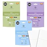 Cosmeau Waschmittel Blätter Mix Pack - bis zu 60 Waschgänge - Nachhaltiges...