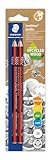 STAEDTLER jumbo 1285 Schreiblernbleistift, Made from Upcycled Wood, Rutschfeste...