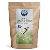 Ekopura Organic Casein Protein Pulver - 500g | 78% Protein | Hormonfrei, GMO-frei,...