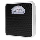 ADLER Badezimmerwaage Mechanisch - 180kg Kapazität, Kein Strombedarf