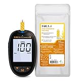 FORA 6 in 1 blutzuckermessgeräte Bluetooth, mit 10 pcs...