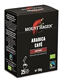 Mount Hagen Bio FT Naturland Instant Kaffee Sticks, 25x2g
