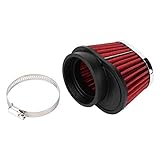 Motorrad Luftfilter, Pilzkopf Motor Luftfilter Filter Zubehör 51mm 55mm 60mm (60mm)