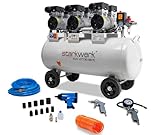 Starkwerk SW 477/8 Flüsterkompressor Silent Kompressor 2,25kW !69 dB! 8Bar...