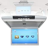 Roboraty Auto-Overhead-flip-down-Monitor, 17,3 Zoll 16: 9 Ultradünner Digitaler...
