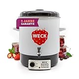 WECK Einkochautomat WAT14-A Emaille mit Präzisionsthermostat und Auslaufhahn– 29L...