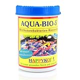 1Liter AQUA Bio 5 Milchsäurebakterien Pulver, probiotische Filterbakterien für Koiteich,...