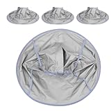 Veemoon 4 Stück Friseurumhang für Erwachsene Waschbar und Langlebig Sicherer Verschluss...