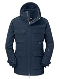 Schöffel Herren Down Parka Ridgeland M, wind- und wasserdichter Daunenparka mit...