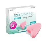 JOYDIVISION Soft-Tampons normal I 50 Stück I fadenlose Tampons für Sport,...