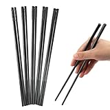 Chinesische Stäbchen ,5 Paar Stäbchen Zum Essen, Essstäbchen Spülmaschinenfest,...
