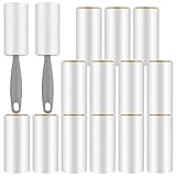 Omtofo 15 Rollen Fusselrolle mit 2 Griff, 900 Blätter Extra Klebrige Lint Roller,...