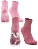 Occulto Damen Stoppersocken 80% Baumwolle 2-4 Paar (Modell: Madeleine) 2 Paar|...