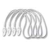 Marineo Zeising Spanngummi 4er Pack, 70 cm - Hochwertiger, langlebiger Segeleinbinder mit...