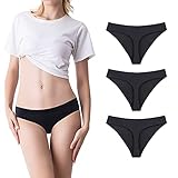 SHARICCA Perioden Unterwäsche Thongs Unterhosen Absorbierend Menstruation Sporty...