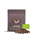 AFRO COFFEE Dark & Elegant I 250g Premium Bio Kaffeebohnen Fairtrade I 100%...