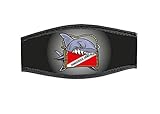 Best divers Uhrenarmband Maske aus Neopren, doppelt Klettverschluss, Dangerous...